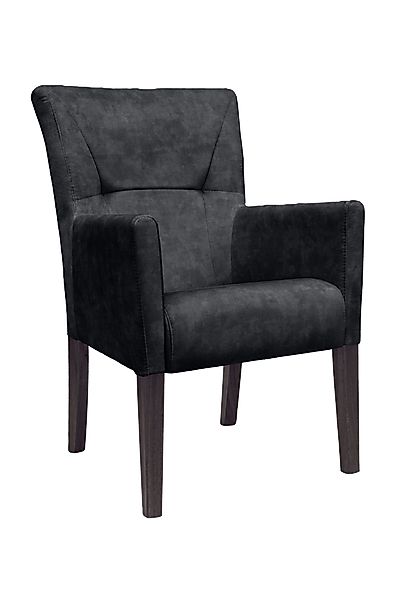 Home affaire Armlehnstuhl "King" () Esszimmerstuhl mit Knopfheftung günstig online kaufen