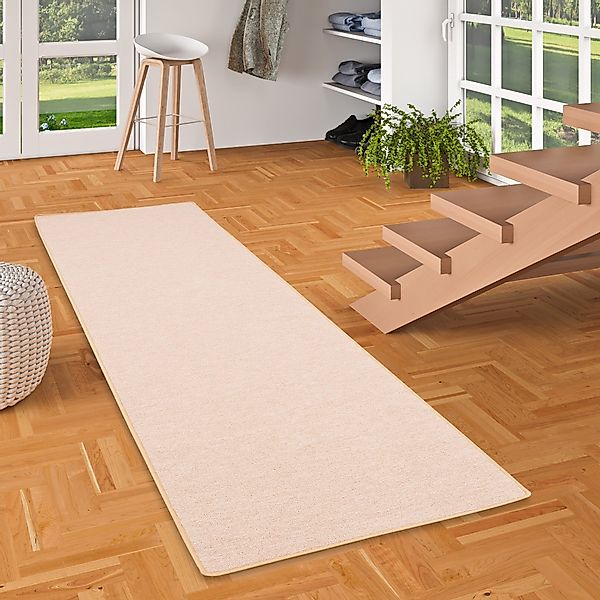 Snapstyle Veloursteppich Feinschlingen Velour Läufer Teppich günstig online kaufen