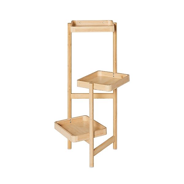 SoBuy 3-Tier Hölzern Blumenregal Pflanzenregal für 3 Töpfe Standregal STR12 günstig online kaufen