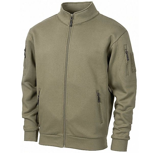 MFH Sweatjacke Sweatjacke, Tactical, oliv - XXL Kopfhörerausgang günstig online kaufen