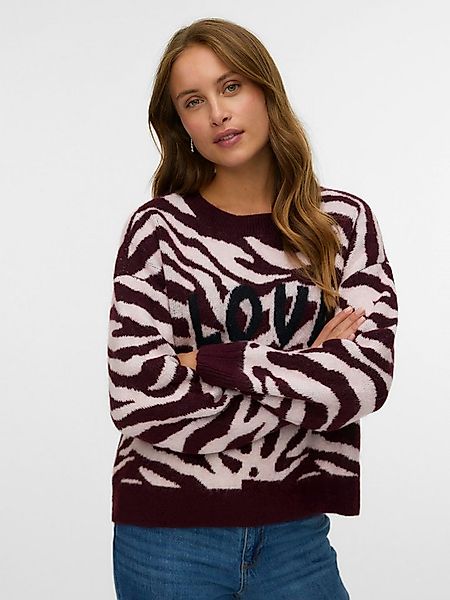 Vero Moda Strickpullover VMNEWKAI LS O-NECK PULLOVER BOO günstig online kaufen
