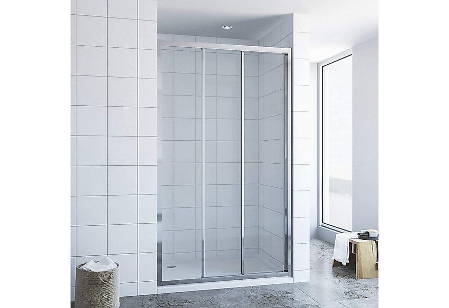 AQUABATOS Dusch-Schiebetür Duschtür Nischentür Schiebetür in Nische Duschab günstig online kaufen
