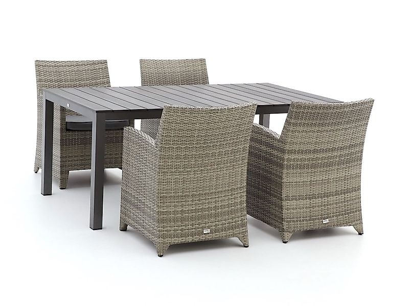 Forza Barolo/Fidenza 183 cm Gartenmöbel-Set 5-teilig günstig online kaufen