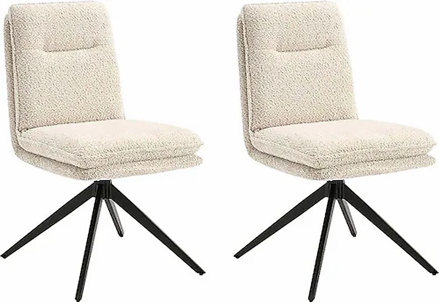 Home affaire Esszimmerstuhl »Valencia«, (Set), 2 St., Boucle, verschiedene günstig online kaufen