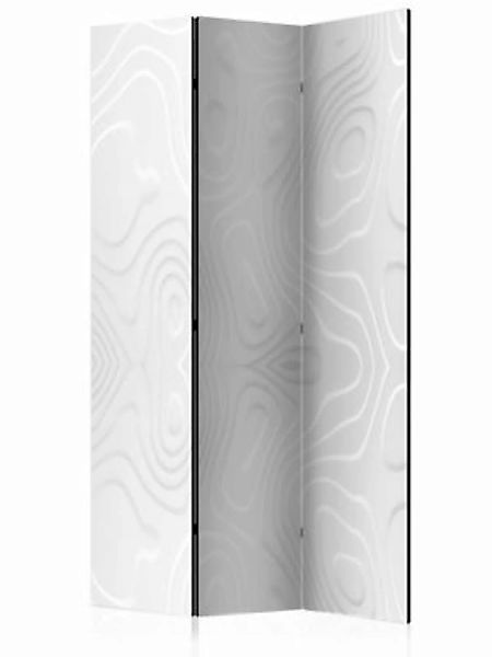 artgeist Paravent Room divider - White waves I schwarz/weiß Gr. 135 x 172 günstig online kaufen