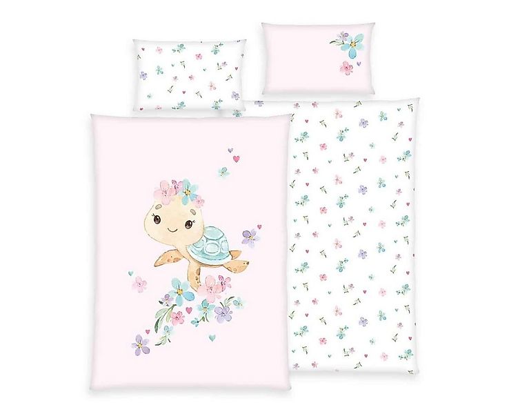 Herding Babybettwäsche Herding Baby Kinder Renforce Bettwäsche Little Turtl günstig online kaufen