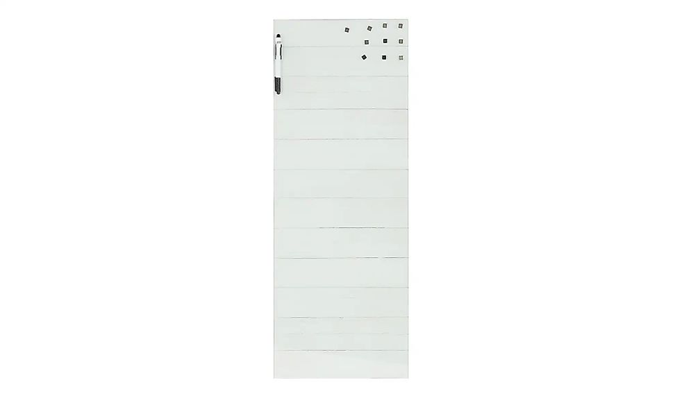 Memoboard 30x80 cm  wood weiß ¦ weiß ¦ Maße (cm): B: 30 H: 80 Accessoires > günstig online kaufen