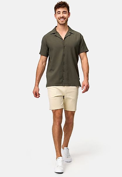 Indicode Chinoshorts INSylvester aus elastischer Baumwoll-Qualität günstig online kaufen