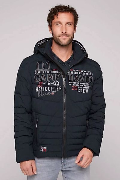 CAMP DAVID Winterjacke mit Stickerei günstig online kaufen