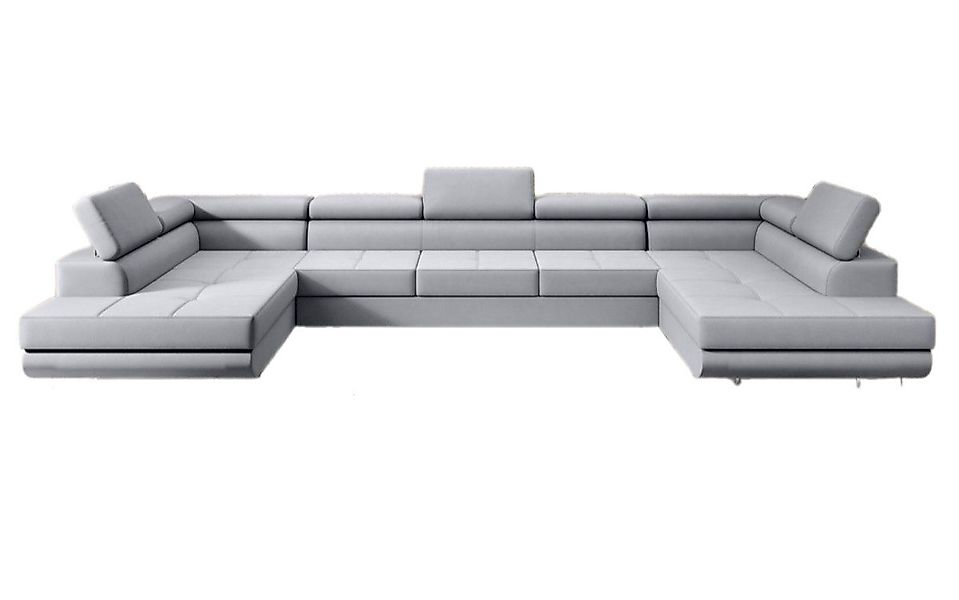 Luxusbetten24 Schlafsofa Designer Sofa Positano, mit Stauraum und Schlaffun günstig online kaufen