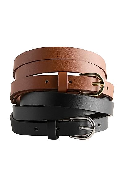 Next Gürtelriemen 2er-Pack schmale Gürtel aus günstig online kaufen