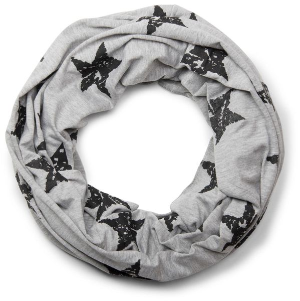styleBREAKER Loop Loop mit Sterne Print günstig online kaufen