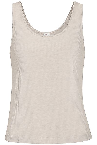 s.Oliver Pyjamaoberteil, in elastischer Rippware günstig online kaufen
