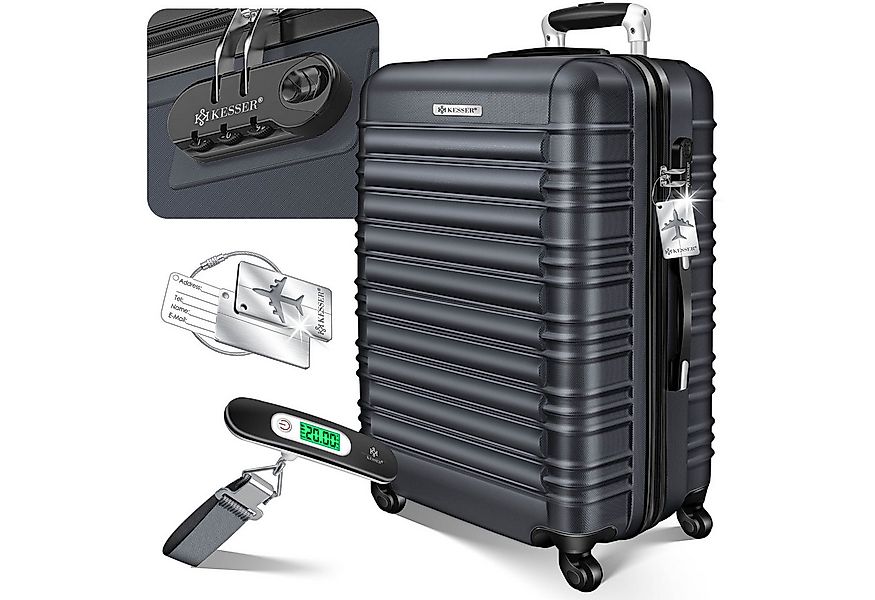 KESSER Hartschalen-Trolley Reisekoffer 120L Koffer Inkl. Kofferwaage + Gepä günstig online kaufen