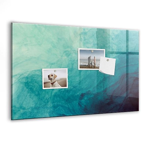 Tulup Magnetische Glastafel Abstraktionstiefe 60x40 cm Magnettafel Mit Mark günstig online kaufen