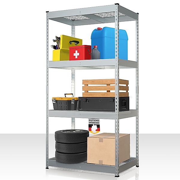 Floordirekt Schwerlastregal Yukon Rivet aus Stahl, günstig online kaufen