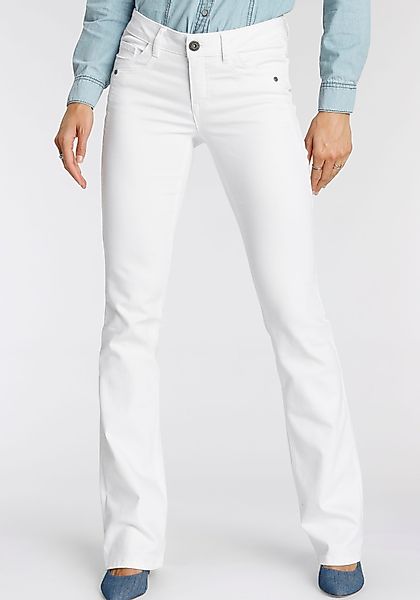 Arizona Bootcut-Jeans mit Keileinsätzen ausgestellte Beinform, günstig online kaufen