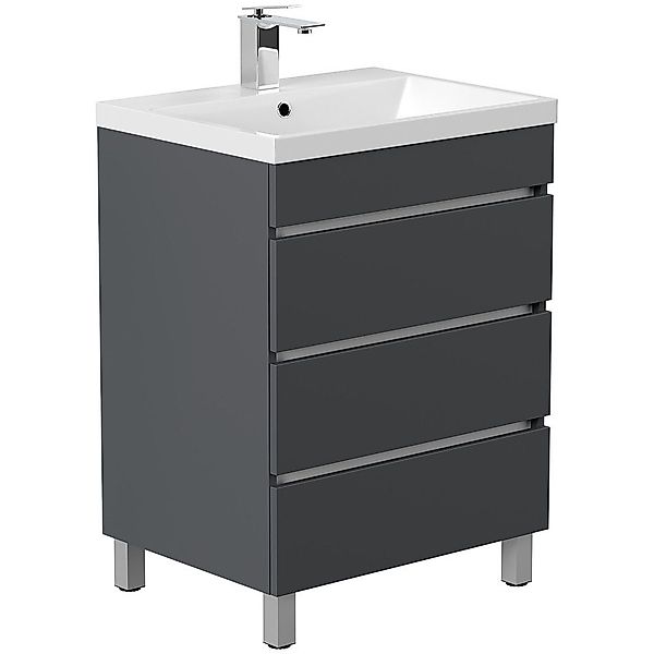 Lomadox Waschtisch FROME-02, stehend, 70 cm, günstig online kaufen