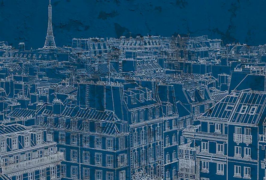 Architects Paper Fototapete »Atelier 47 View of Paris 1« Stadt glatt Vlies, günstig online kaufen