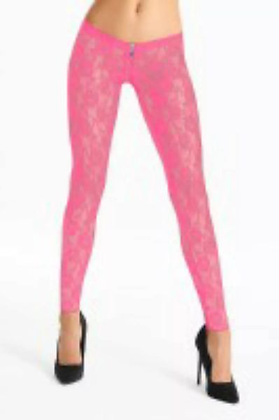 Pinke Spitzen Leggings günstig online kaufen