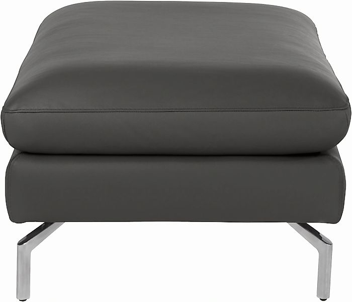 CALIA ITALIA Hocker "Dave mit edlem Metallfuß" günstig online kaufen