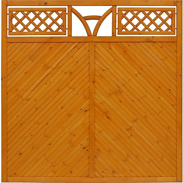Sichtschutzzaun Toulon 180 cm x 180 cm Pinie FSC günstig online kaufen