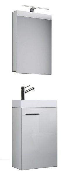 VCM Waschtisch 3-tlg Gäste WC Waschplatz Waschtisch Slito Schrank günstig online kaufen