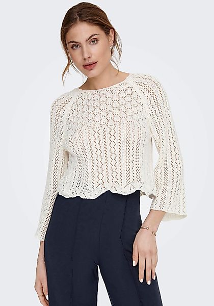 ONLY Rundhalspullover ONLNOLA LIFE 3/4 PULLOVER günstig online kaufen