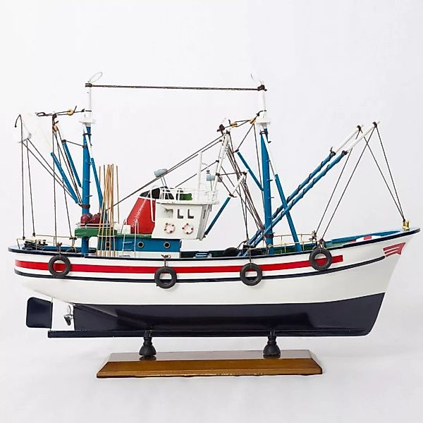 Deko Fischerboot, L: 42cm H: 31cm günstig online kaufen