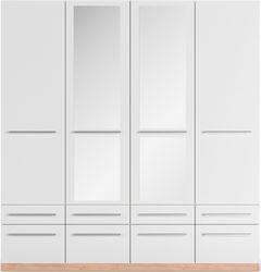 priess Kleiderschrank "Schrank Garderobe Wäscheschrank Barcelona in 5 Breit günstig online kaufen