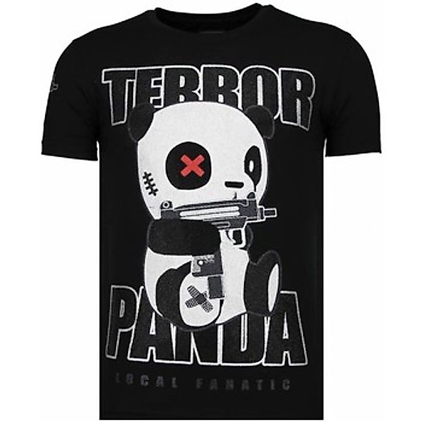 Local Fanatic  T-Shirt Terror Panda Strass günstig online kaufen