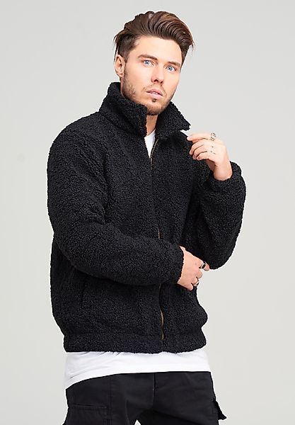 behype Fleecejacke "Bomber", aus weichem Teddyfleece günstig online kaufen