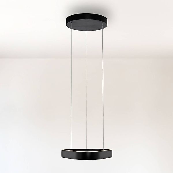Paul Neuhaus LED-Pendelleuchte Q-Stretto, schwarz, 40,8cm günstig online kaufen