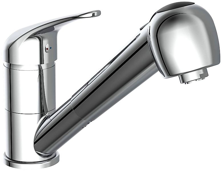 Schütte Spültischarmatur Ultra Geschirrbrause, Niederdruck Armatur, auszieh günstig online kaufen