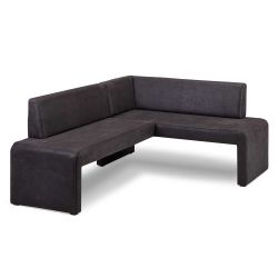 Esszimmer Sitzecke in Anthrazit und Eiche Sonoma modern (vierteilig) günstig online kaufen