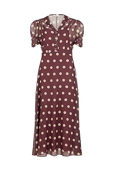 Lily and Lionel Midikleid Julia Button Down Print Maxi Dress Damen günstig online kaufen