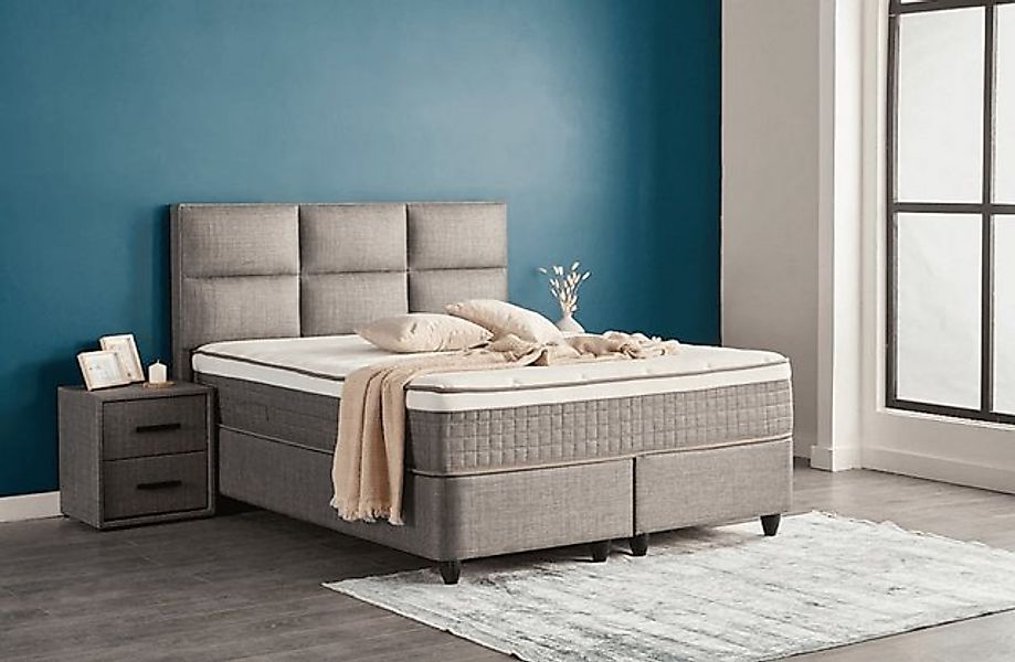 abc bedding Boxspringbett Komfortbett ZELDA mit günstig online kaufen