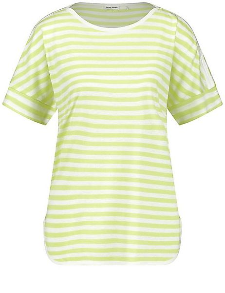 GERRY WEBER Kurzarmshirt Legeres Shirt mit Streifendessin günstig online kaufen