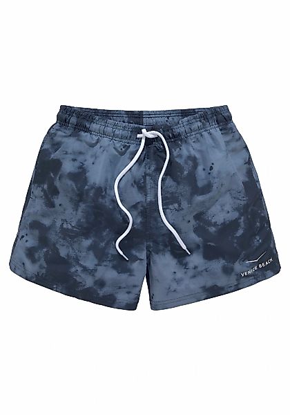 Venice Beach Badeshorts Mat mit trendigem Batikdruck günstig online kaufen