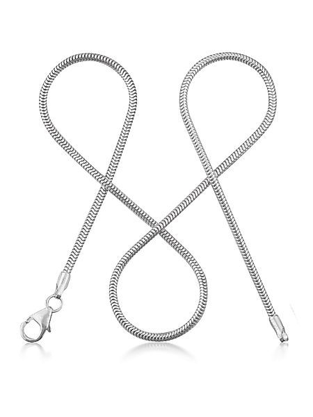 modabilé Silberkette Schlangenkette HEARTFELT, Damen Halskette günstig online kaufen