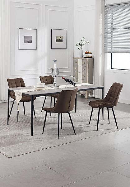 Woltu Esszimmerstuhl (2er-Set), Sessel mit Rückenlehne, günstig online kaufen