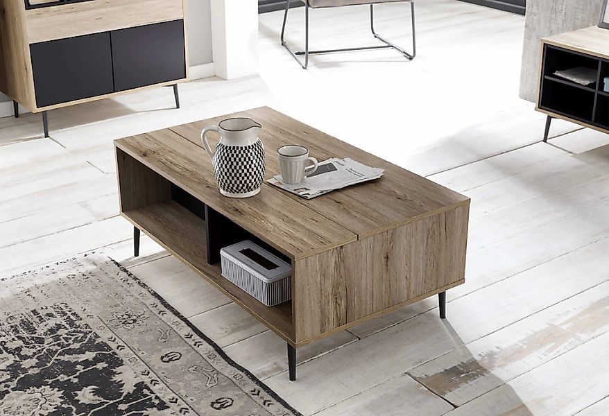 SIT Couchtisch "Wohnzimmertisch Mailbox – Scandi‑Low Couch‑Tisch MDF mit Me günstig online kaufen