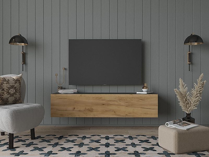 Platan Room Lowboard, Fernsehschrank 105/140/160/210/280cm breit günstig online kaufen