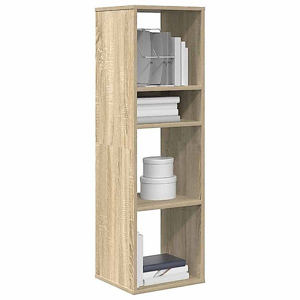 vidaXL Bücherregal Bücherregal Sonoma-Eiche 34x31x112 cm Holzwerkstoff günstig online kaufen