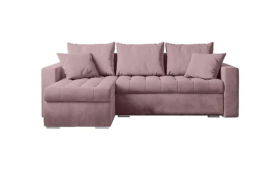 Ecksofa mit Schlaffunktion  Luis ¦ rosa/pink ¦ Maße (cm): B: 238 H: 85 Pols günstig online kaufen