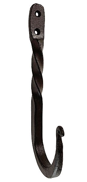 Garderobenhaken Schmiedeeisen Braun Vintage Kleiderhaken Wandhaken 20 cm günstig online kaufen