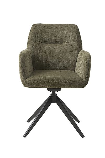 freiraum Armlehnstuhl ROXANA, drehbar, Wipp-Relax-Funktion, Olive, günstig online kaufen