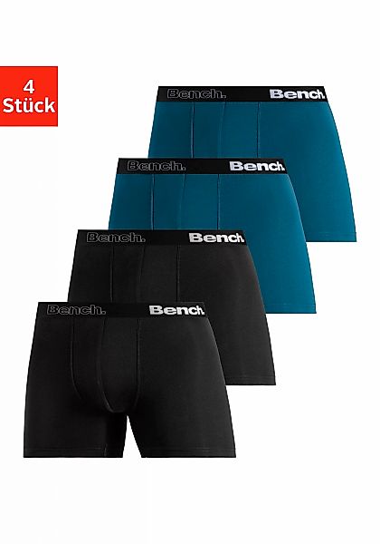 Bench. Langer Boxer, (Packung, 4 St.), mit Logoschriftzug im Bund günstig online kaufen