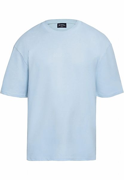 Dropsize T-Shirt "Dropsize Herren Heavy Oversize Curved Hd Logo T-Shirt", ( günstig online kaufen