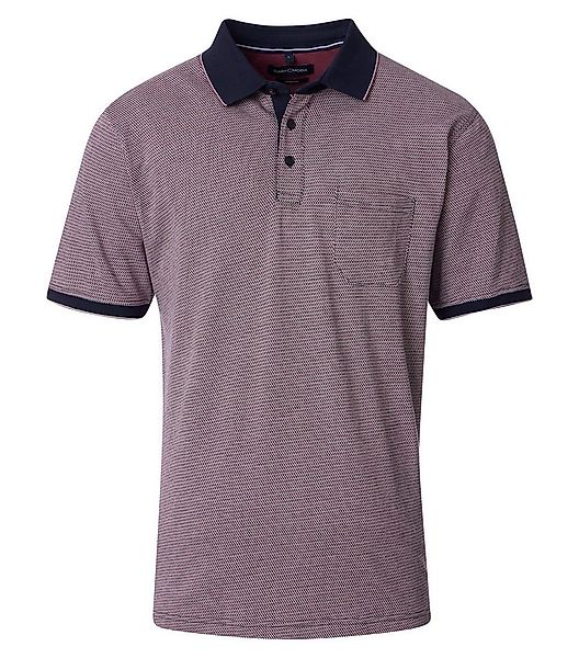 CASAMODA Poloshirt CASAMODA Polo-Shirt gemustert günstig online kaufen